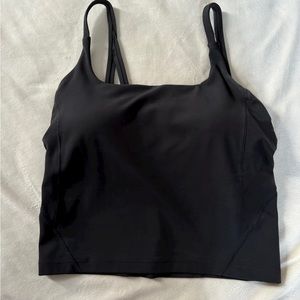 LULULEMON Strappy Nulu Shelf Tank Top size 6